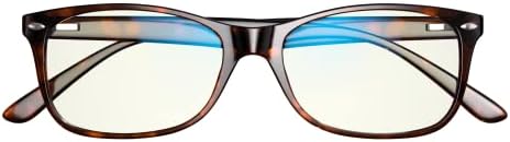 Swanwick Blue Light Blocking Glasses for Women, Men Anti Eyestrain Headache for Computer, Gaming, TV, Phone Screen. Sleep Aid. Classic Day Swannies (Regular, Tortoise Shell)