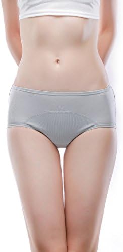 YOYI FASHION Viscose Brief Menstrual Leakproof Panties Multi Pack US Size XXS-3XL/10