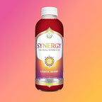 SYNERGY The Real Kombucha - Lemon Berry - 16 fl oz Bottle - Raw Probiotic Drink for Gut Health and Immune Support