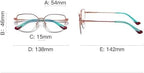 Oversized Anti UV Presbyopic Glasses Computer Readers Designer Reading Glasses Blue Light Blocking Flat Light Mirror