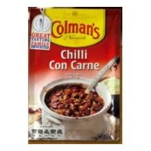 Colmans Chili Con Carne Sauce Mix, 1.8 Ounce -- 18 per case.
