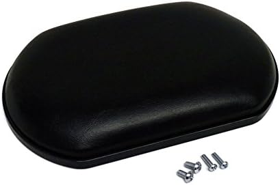 Wheelchair Calf Pad, Black (Each), Universal Fits Most Medline, Drive, Invacare, E&J, Guardian, Lumex, Tuffcare, ALCO & Other Manual Wheelchairs (Screws Included)