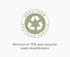 Joseph Joseph IW4 Eco Recycled plastic Kitchen Waste Trash Bags, Bin Liners With Tie Tape Drawstring Handles, Extra Strong – Pack of 20, Holds 50 Litres, Grey