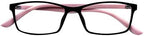 Mens Womens +3.00 Pink Retro Photochromic Reading Glasses Readers Spectacles Eyeglasses Student Eyewear