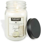 Tuscany Candle Sweet Tea: Black Tea, Sugar & Citrus Scented Candle, 12 oz – Farmhouse Collection