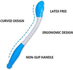 Foldable Long Reach Comfort Wiper - Bottom Wiping Aid - Butt Wiper Self Wipe Assist Toilet Aids Wand - Daily Living Bathroom Aid for Limited Mobility