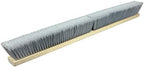 Weiler 42098 36" Fine Sweep Floor Brush, Flagged Silver Polystyrene Fill, Includes Brace