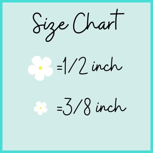 Royal Icing Blossoms | Mini Edible Flowers | Edible Roses | White Wedding Flowers | Cake Sprinkles | Bulk Sprinkle Mix | by Simply Sucré (54 Flowers, White Blossoms)