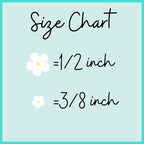 Royal Icing Blossoms | Mini Edible Flowers | Edible Roses | White Wedding Flowers | Cake Sprinkles | Bulk Sprinkle Mix | by Simply Sucré (54 Flowers, White Blossoms)