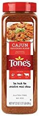 Tones Cajun Seasoning -Value 2 Pack 22 oz. Each shaker