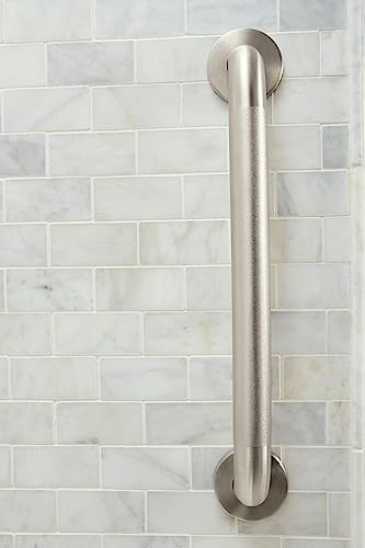 Moen R8748P Bathroom Safety 48-Inch Grab Bar with Concealed Screws, Peened