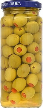 Goya Manzanilla Spanish Stuffed With Minced Pimientos, Olive, 6.75 Ounce