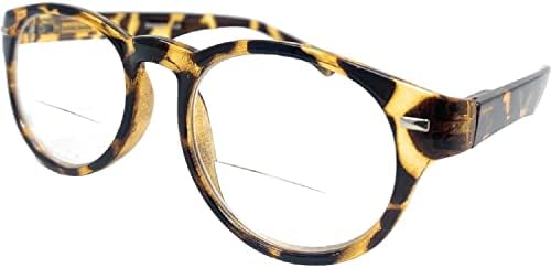 The Prepster, Classic Round Style Bifocal Reading Glasses, Bifocal Readers
