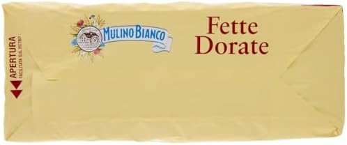 Mulino Bianco Fette Biscottate Le Dorate 72 Fette 630g - Rusks Golden - Made In Italy