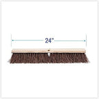 Boardwalk 20124 Floor Brush Head, 3 1/4" Natural Palmyra Fiber, 24"