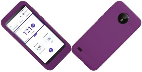 Cover Corner Silicone Case for Omnipod 5 Receiver (Continuous Glucose Monitoring) (Purple)