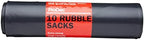 ProDec Roll of 10 Heavy Duty Rubble Sacks for Trade and Domestic Waste