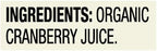 R.W. Knudsen Organic Just Cranberry Juice, 32 fl oz (Pack of 1)