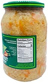 VAVEL SAUERKRAUT WITH CARROT 31.04OZ (880G) (1PACK)