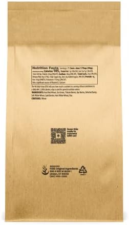 Pure Original Ingredients 9 Grain Flour (5 lb), Bread, Dough, Storable, Transportable