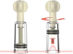 Body Vacuum Suction Cup Breastfeeding Mother and Women for Nipple Flat Shy and Inverted Nipplesuckers Cups (4.1X1.1 Inch, 3, Count)