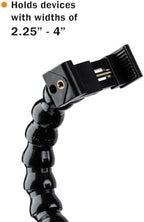 MOGO ModularHose Assistive Technology Phone Holder with Heavy-Duty Spring Clamp (Opens to 2"), 24 Inch Arm