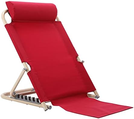 Backrest for Bed, Back Rest Bed Support Change Angle of Backrest Support to Eat, Read, Watch TV, and More in Bed, Use On Top of Mattress, More Versatile Than Wedge Pillow,red