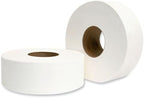 GEN 202 Jumbo JRT Bath Tissue, 2-Ply, White, 9 in Diameter, 12 Count (Pack of 1)