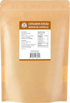 52USA Cinnamon Sticks, Cinnamon 4 oz (113g), Whole Cinnamon Sticks, 100% Raw, Kosher Certified, Gluten Free, Pure & Fresh Cinnamon, Perfect for Baking, Cooking & Beverages