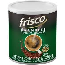 Frisco Granules Instant Chicory Coffee, 250g, Smooth Rich Coffee Alternative, Naturally Caffeine Free, Hot Beverage, Pantry Essential