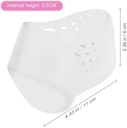 Didiseaon Invisible Height Increase Insoles for Men Women - Silicone Shoe Lift Inserts with Lightweight Non-Slip Design for Sneakers Boots Casual Shoes - Comfortable Heightening Foot Insoles