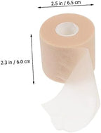 ORFOFE 2rolls Sponge Shock-Absorption Tape for Sports Skin Breathable Ankle Wrist Knee Wrap for Enhanced Stability and Protection During Activities