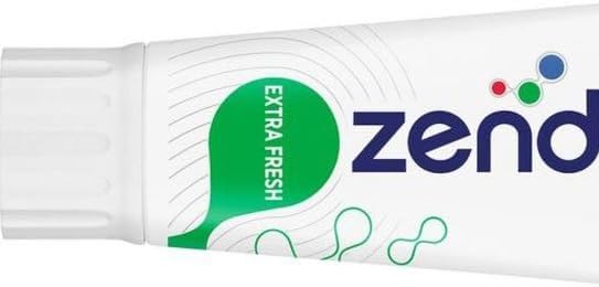 ZendiumToothpaste Extra Fresh, 75 ml, Toothpaste Contains Natural Antibacterial Enzymes and Proteins - Natural Protection Against Bad Breath with up to 12h Fresher Breath - SLS Free, Triclosan Free