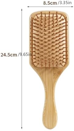 Air cushion massage, air cushion comb, home hairstyle, straight hair, big board head, wooden comb