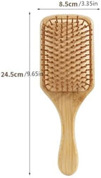 Air cushion massage, air cushion comb, home hairstyle, straight hair, big board head, wooden comb