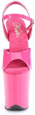 Pleaser Women's Flamingo-809 Ankle-Strap Sandal