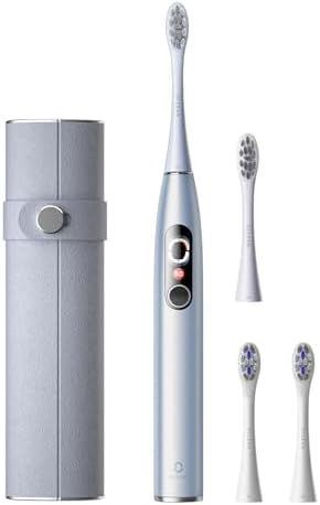 Oclean X Pro Digital Set Smart Sonic Electric Toothbrush (Silver) (Silver)