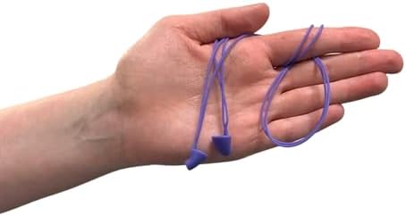 Flare Calmer Secure | Ear Plugs Alternative | Daily Noise Relief | Sound Sensitivity | Stress Relief | No Muffling | Improve Wellbeing | Comfy, Reusable, Soft Silicone Earplugs | Purple