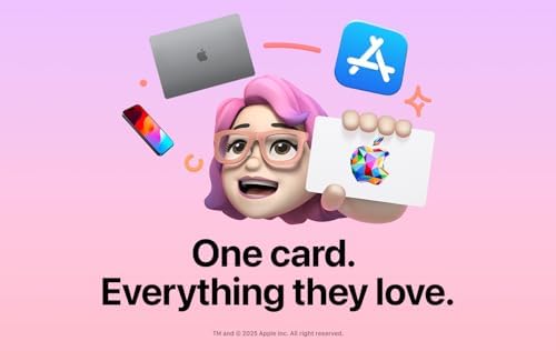 Apple Gift Card - App Store, iTunes, iPhone, iPad, AirPods, MacBook, accessories and more (eGift)