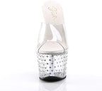 Pleaser Women's Stardust-701 Slipper