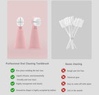 Baby Finger Toothbrush for Infants and Toddlers 0 to 3 Years – Soft Silicone Teething Brush with Tongue Cleaner | Gentle Gum Massager for Newborns, Babies & Young Kids | Pack of 2