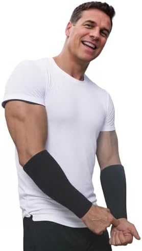 COUVER Thick Absorbent 9" Extra Long Solid Cotton Terry Cloth Sport Wristband, 1 Piece