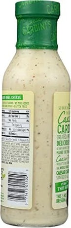 Cardini Caesar Dressing, Garlic Lemon, 12 Ounce (Pack of 6)