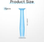 15pcs Contact Lens Remover Tool with Storage Box, Soft Rubber Eye Contact Lens Plunger Suction Cup Lenses Inserter Tools Ideal for Travel and Daily Use