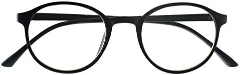 Oversize Classic Readers Mens Womens Home Office +0.50 Black Reading Glasses