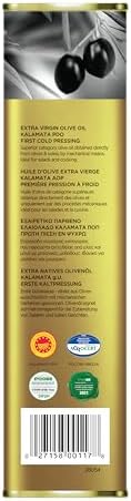 Iliada Kalamata PDO Extra Virgin Olive Oil, 3Lt | Multi-Awarded | Single Region 100% Greek | Monovarietal Koroneiki | Cold Press | Polyphenol Rich | Chef's Favorite