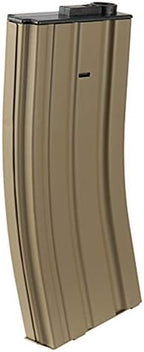 AirSoft 120rd M4 Mid-Cap Gun AEG Lancer Tactical Magazine Tan LT-01T-MIDMAG-G2