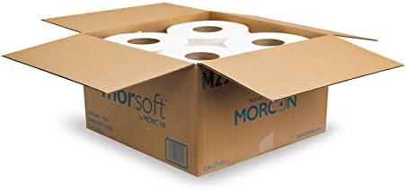 Morcon Bath Jumbo Tissue, Septic Safe, 2-Ply, 3.1in x 625ft, 12 Count