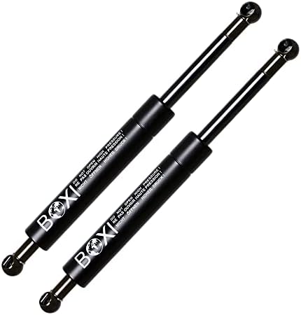 Qty (2) BOXI 4567 PM2047 SE1024M80BL Tonneau Cover Lift Supports Extended Length 26.32" Compressed 16.08" 85Lbs 13mm(1/2") Ball Socket Struts Shocks for Tool Box Lid Boat Storage Lids Truck Topper