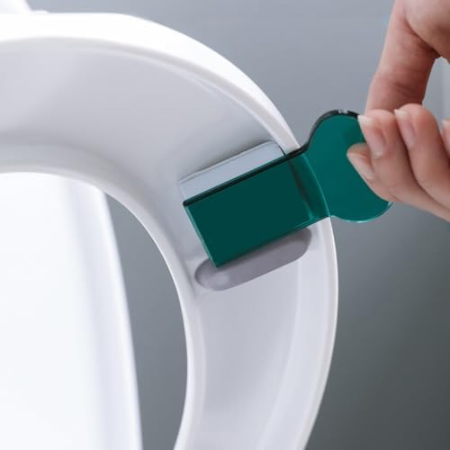 3 Pieces Sticky Toilet Lid Raise Lifter Handle Avoid Touching Self Adhesive Toilet Seat Lifter for Travel Home Bathroom Office Restaurant Hotel